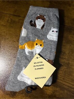 Kitty Cat Women’s Socks. NWT